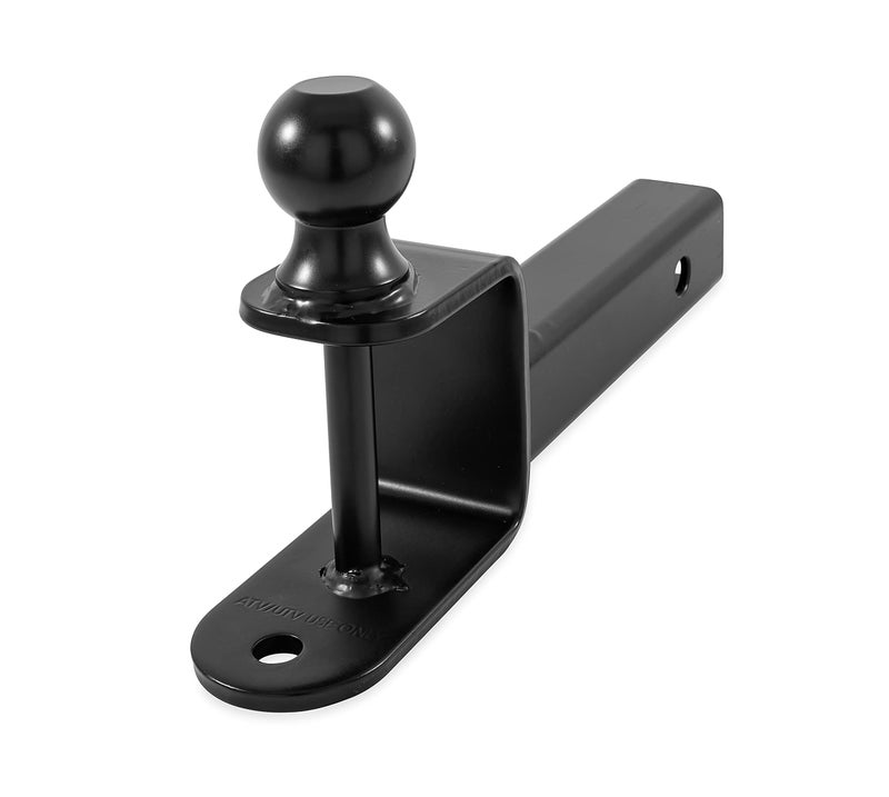 Black Boar UTV ATV Multi-Hitch - Features 1-7/8â€ Hitch Ball, 2â€ Shank - 6â€ (L) Shank - Hitch Ball has 2â€ Rise & Rated for 2,000lbs - Use w/utility trailers, tow straps & other ATV Accessories (66027) - Image 1